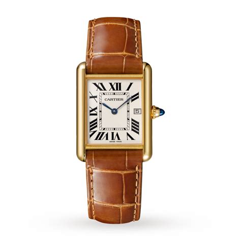 cartier tank louis watch ladies|cartier tank louis large model.